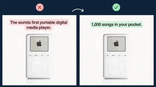 ipod copywriting example