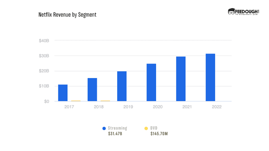 Netflix Revenue By Segment