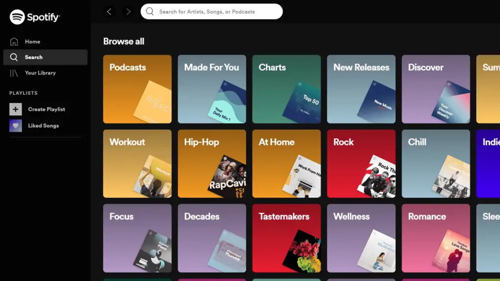 spotify explore